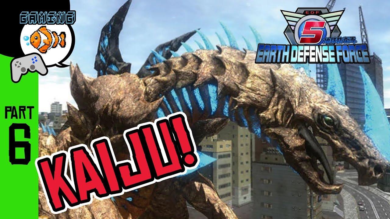 ERGINUS KAIJU ATTACK! Earth Defense Force 5 PS4 Gameplay Ep. 6 ERGINUS KAIJU ATTACK! Earth Defense Force 5 PS4 Gameplay Ep. 6