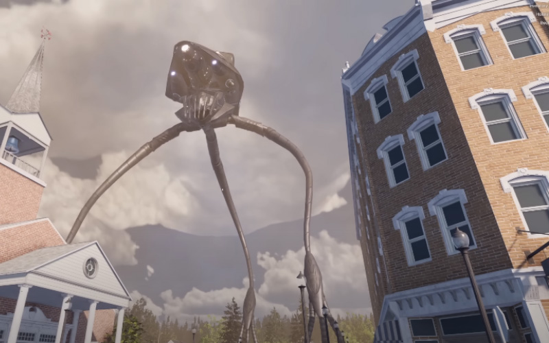 This fan made war of the worlds game looks interesting